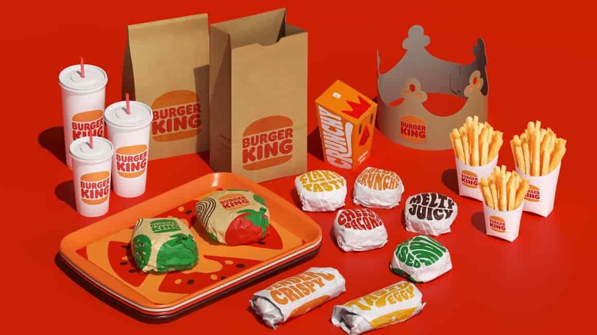 burger king logo tasarımı